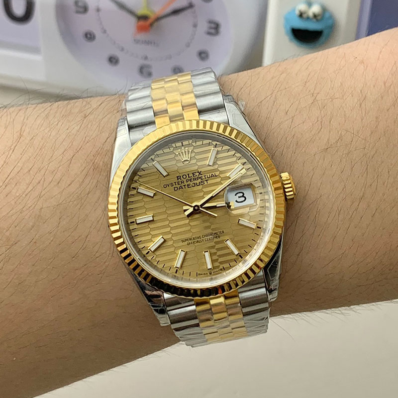 【GM工場】ロレックスコピー 126333 デイトジャスト 41mm、コンビ、3235搭載